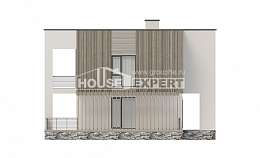 150-017-П Проект двухэтажного дома, небольшой дом из арболита, Ахтубинск