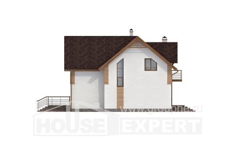 150-009-П  Проект двухэтажного дома, экономичный домик из арболита, Астрахань
